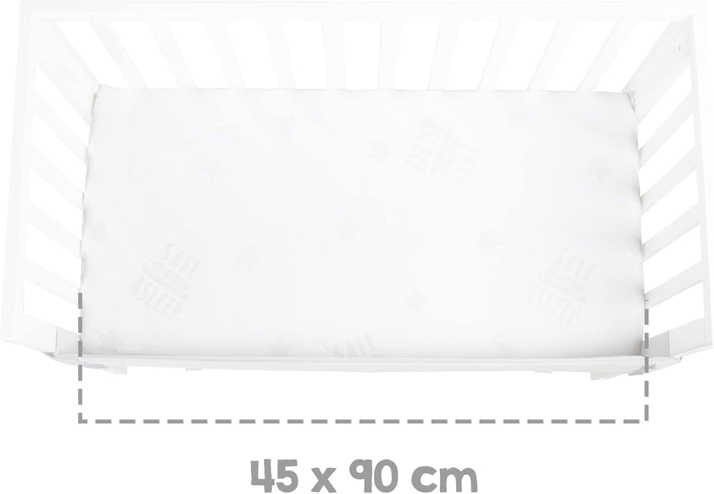 Cododo blanc et bois Blanc / Avec barrière en maille Blanc / Sans barrière en maille Blanc / Avec barrière en maille-Blanc / Sans barrière en maille-