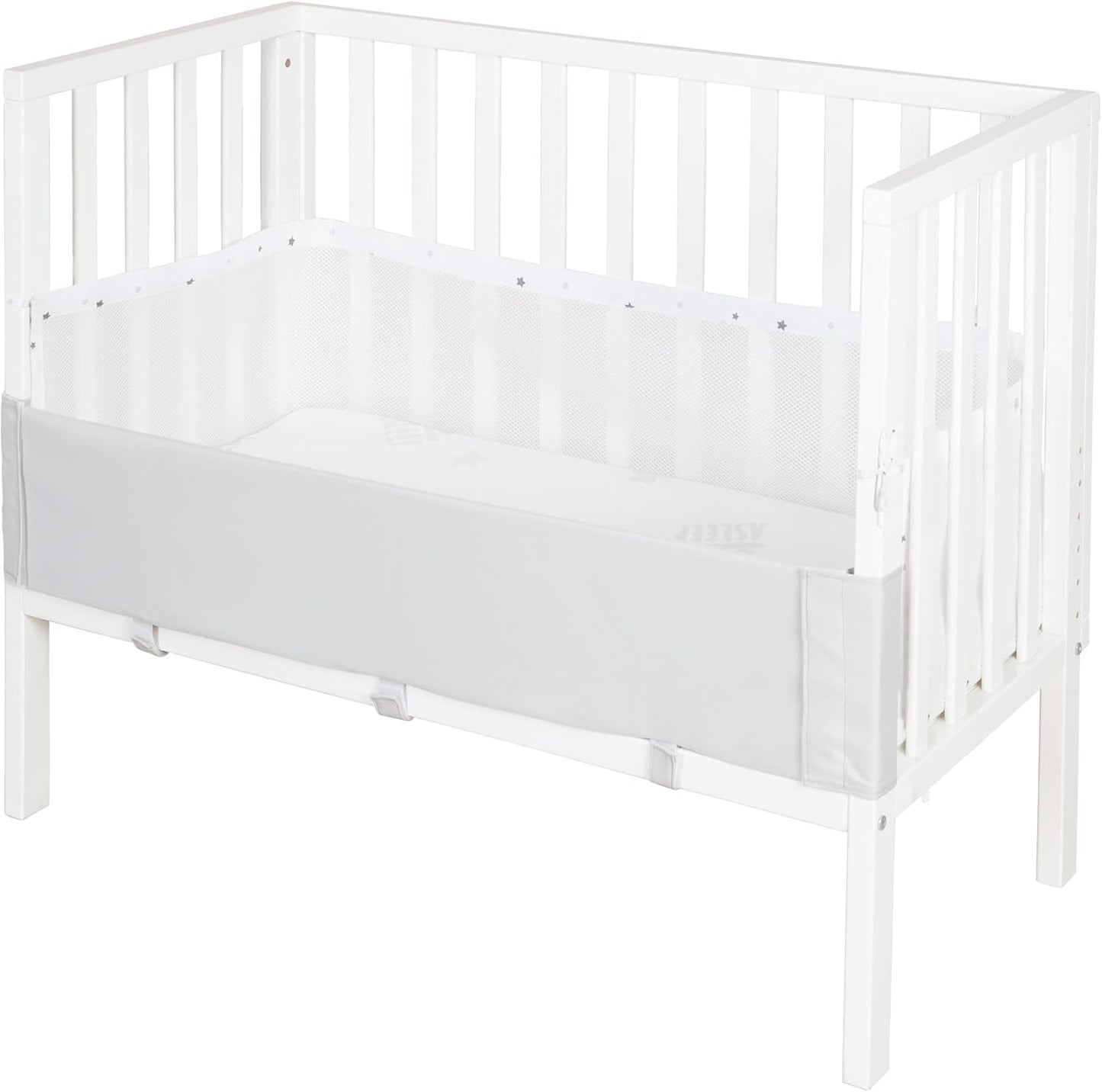 Cododo blanc et bois Blanc / Avec barrière en maille Blanc / Sans barrière en maille Blanc / Avec barrière en maille-Blanc / Sans barrière en maille-