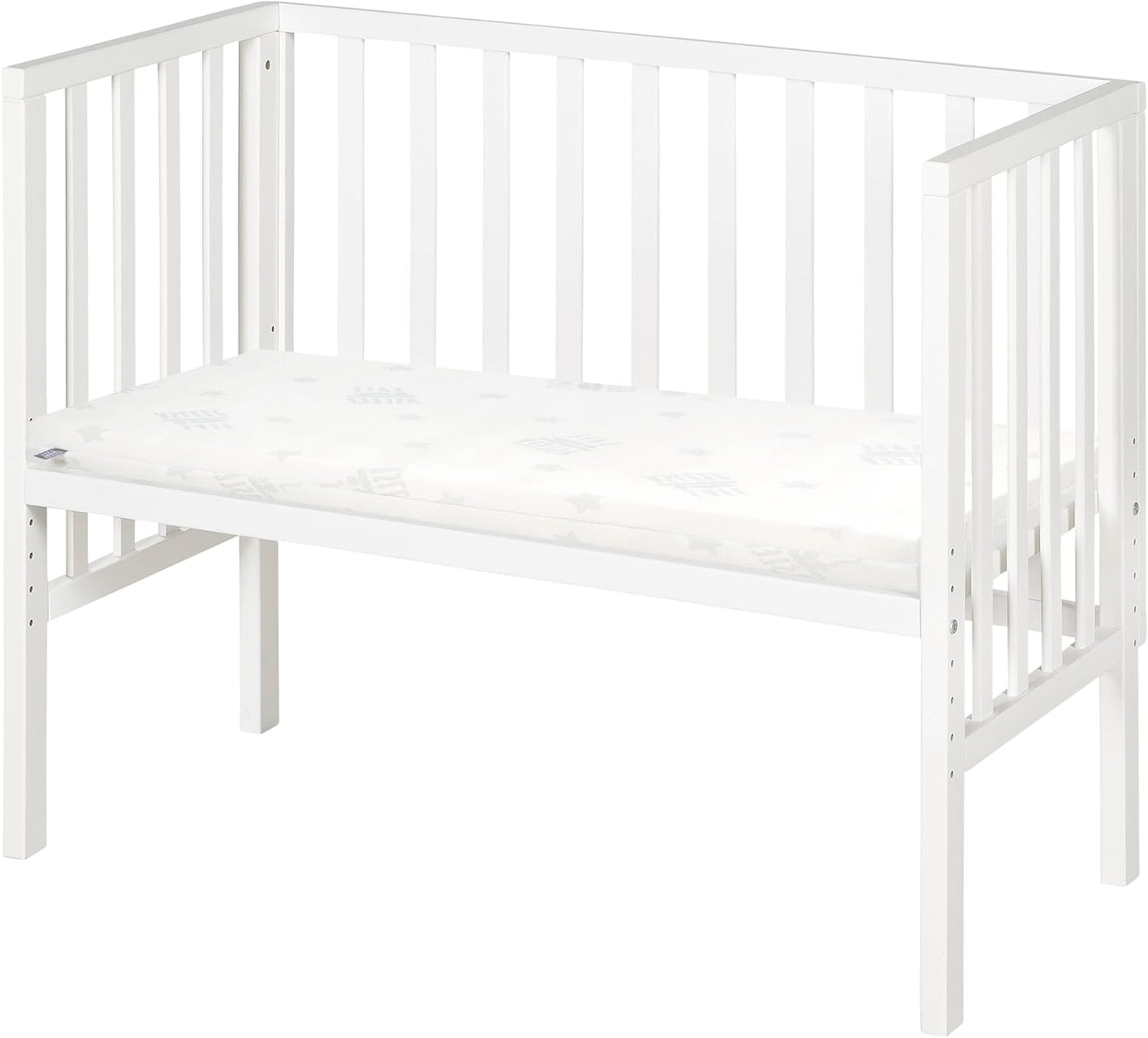 Cododo blanc et bois Blanc / Avec barrière en maille Blanc / Sans barrière en maille Blanc / Avec barrière en maille-Blanc / Sans barrière en maille-