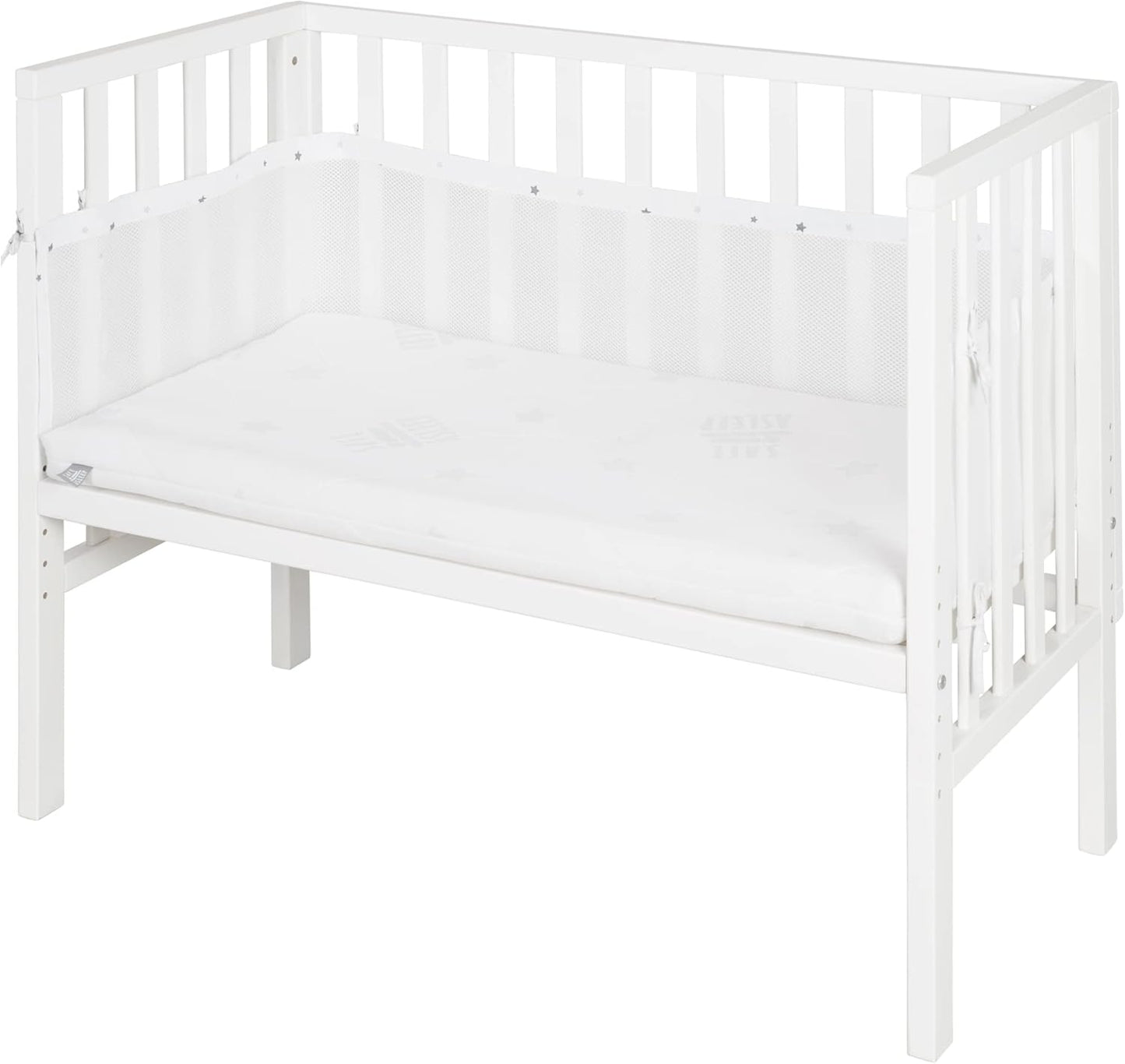 Cododo blanc et bois Blanc / Avec barrière en maille Blanc / Sans barrière en maille Blanc / Avec barrière en maille-Blanc / Sans barrière en maille-