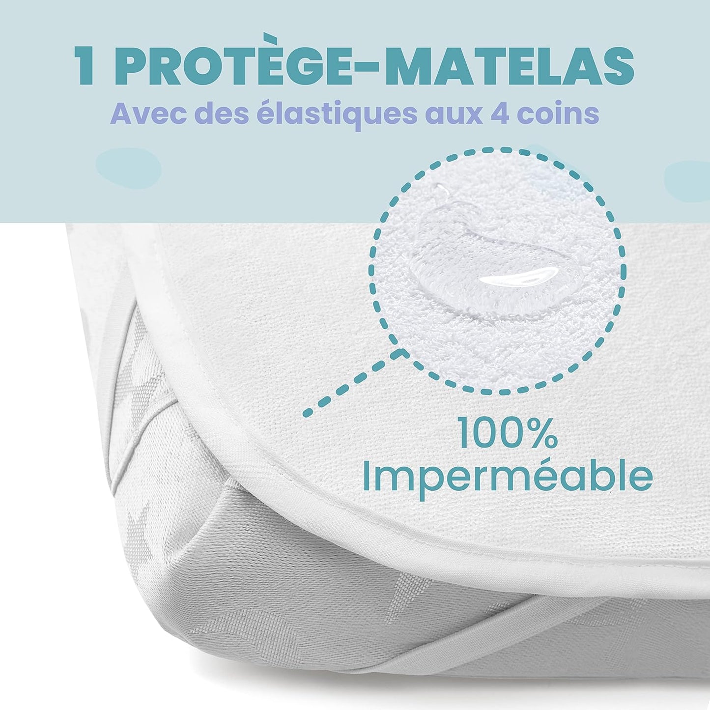 Drap Housse Cododo (Set de 2) + 1 Protège Matelas 50x83 cm / Bleu 50x83 cm / Citron 50x83 cm / Espace 50x83 cm / Bleu-50x83 cm / Citron-50x83 cm / Espace-50x83 cm / Gris-50x83 cm / Océan-50x83 cm / Orange-50x83 cm / Renard-50x83 cm / Rose-50x83 cm / Savane-55x90 cm / Bleu-55x90 cm / Citron-55x90 cm / Espace-55x90 cm / Gris-55x90 cm / Océan-55x90 cm / Orange-55x90 cm / Renard-55x90 cm / Rose-55x90 cm / Savane-