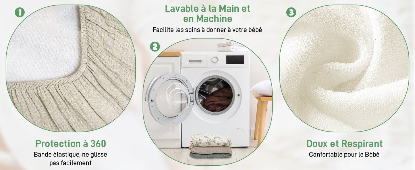 Drap housse cododo 84 x 48 cm Default Title Default Title-