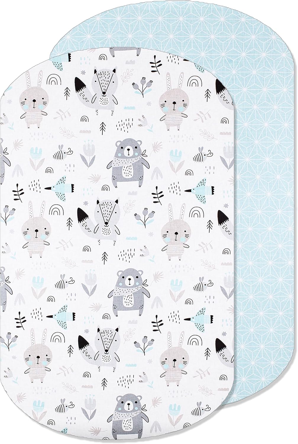 Drap housse cododo 90x55 55 x 90 cm / Animaux Bleus 55 x 90 cm / Animaux Forêt 55 x 90 cm / Arc-en-ciel 55 x 90 cm / Animaux Bleus-55 x 90 cm / Animaux Forêt-55 x 90 cm / Arc-en-ciel-55 x 90 cm / Constellation Grise-55 x 90 cm / Danseuse Rose-55 x 90 cm / Safari Bleu-