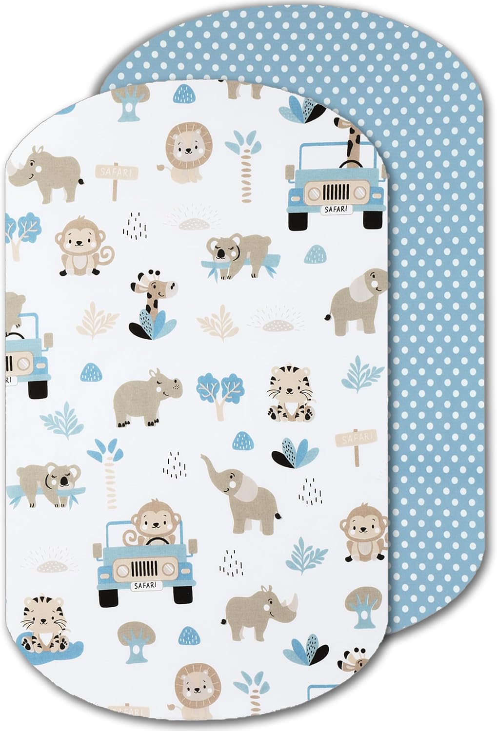 Drap housse cododo 90x55 55 x 90 cm / Animaux Bleus 55 x 90 cm / Animaux Forêt 55 x 90 cm / Arc-en-ciel 55 x 90 cm / Animaux Bleus-55 x 90 cm / Animaux Forêt-55 x 90 cm / Arc-en-ciel-55 x 90 cm / Constellation Grise-55 x 90 cm / Danseuse Rose-55 x 90 cm / Safari Bleu-