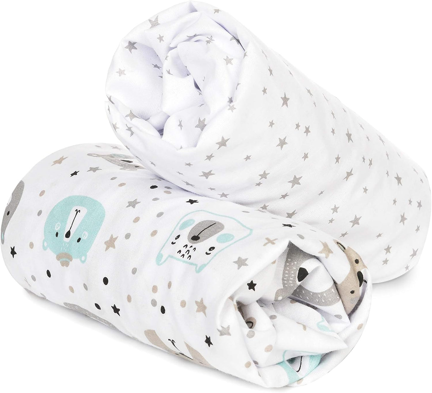 Draps housse cododo 50x83 83x50 cm / 2 Draps 83x50 cm / 2 Draps & 1 Protège matelas 83x50 cm / 2 Draps-83x50 cm / 2 Draps & 1 Protège matelas-