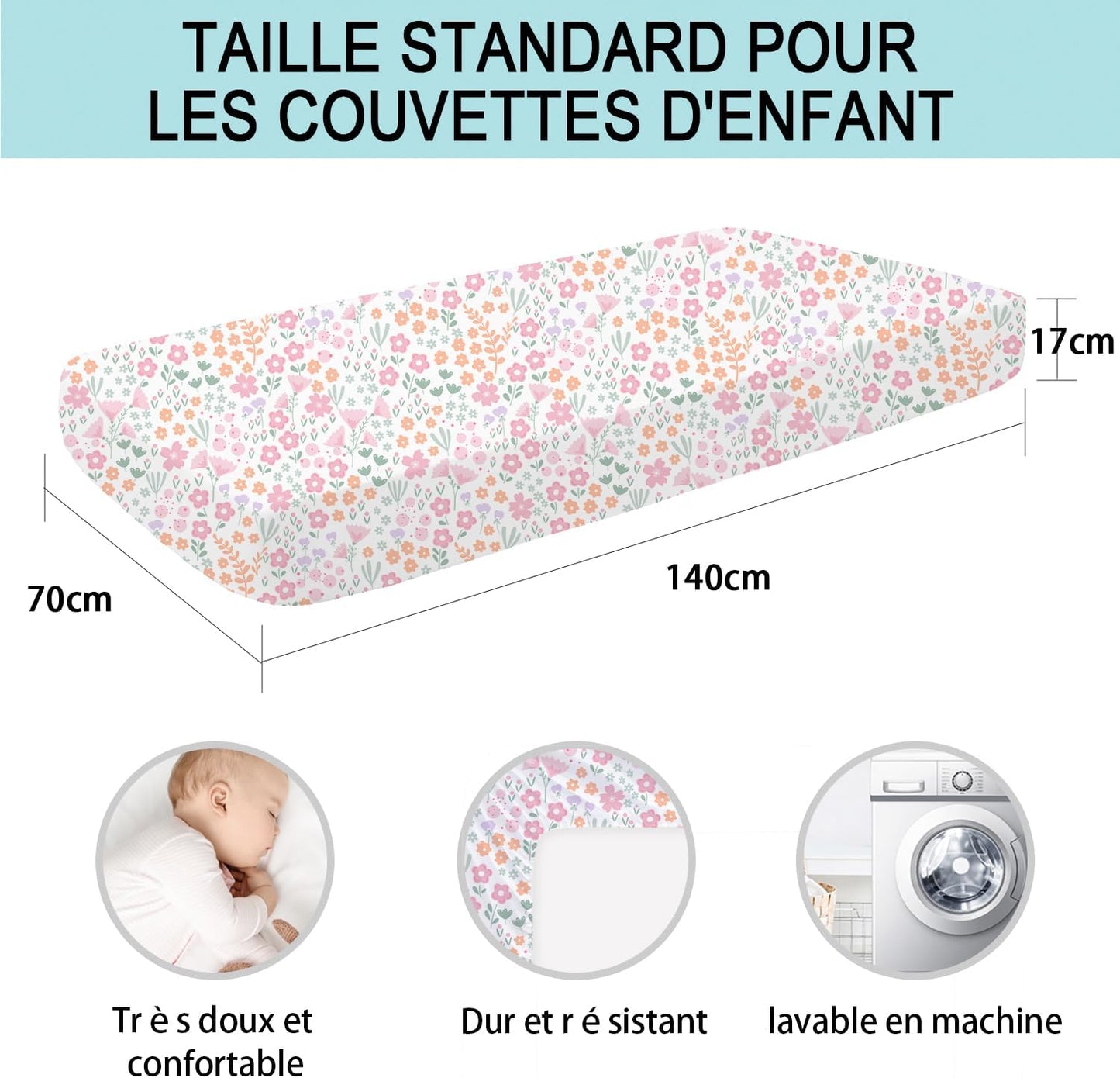 Draps housse lit cododo 60x120 4 pièces / Dahlia 60x120 4 pièces / Océan 60x120 4 pièces / Oiseau 60x120 4 pièces / Dahlia-60x120 4 pièces / Océan-60x120 4 pièces / Oiseau-60x120 4 pièces / Papillons et Fleurs-60x120 4 pièces / Pétales-60x120 4 pièces / Zoo-60x120 4 pièces / Éléphant-70x140 4 pièces / Dahlia-70x140 4 pièces / Océan-70x140 4 pièces / Oiseau-70x140 4 pièces / Papillons et Fleurs-70x140 4 pièces / Pétales-70x140 4 pièces / Zoo-70x140 4 pièces / Éléphant-