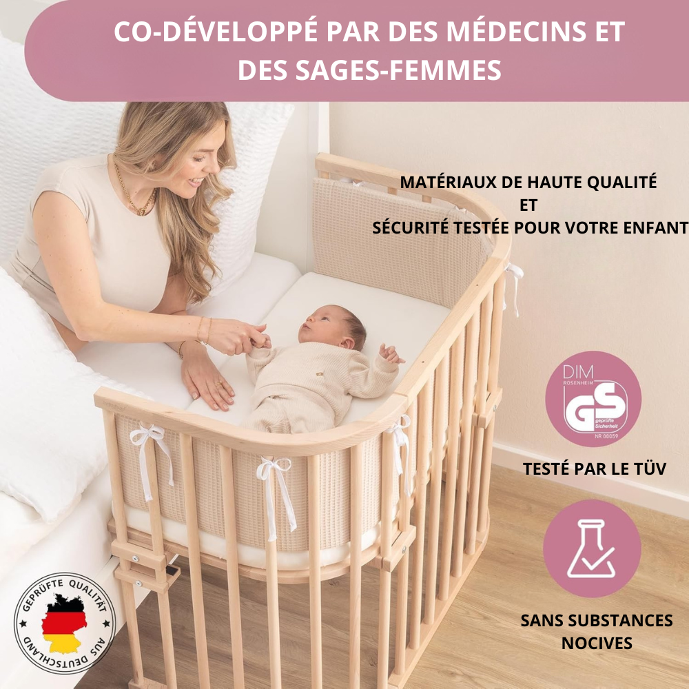 Lit cododo bois massif Laqué Naturel Laqué Naturel-