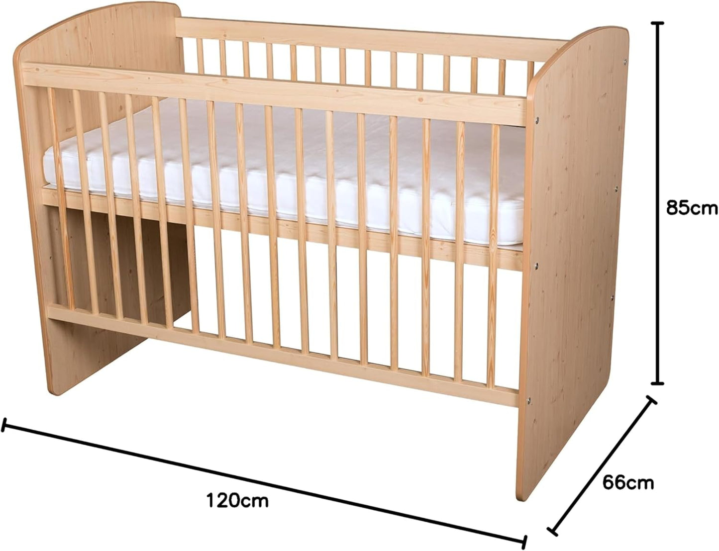Lit en bois cododo Default Title Default Title-