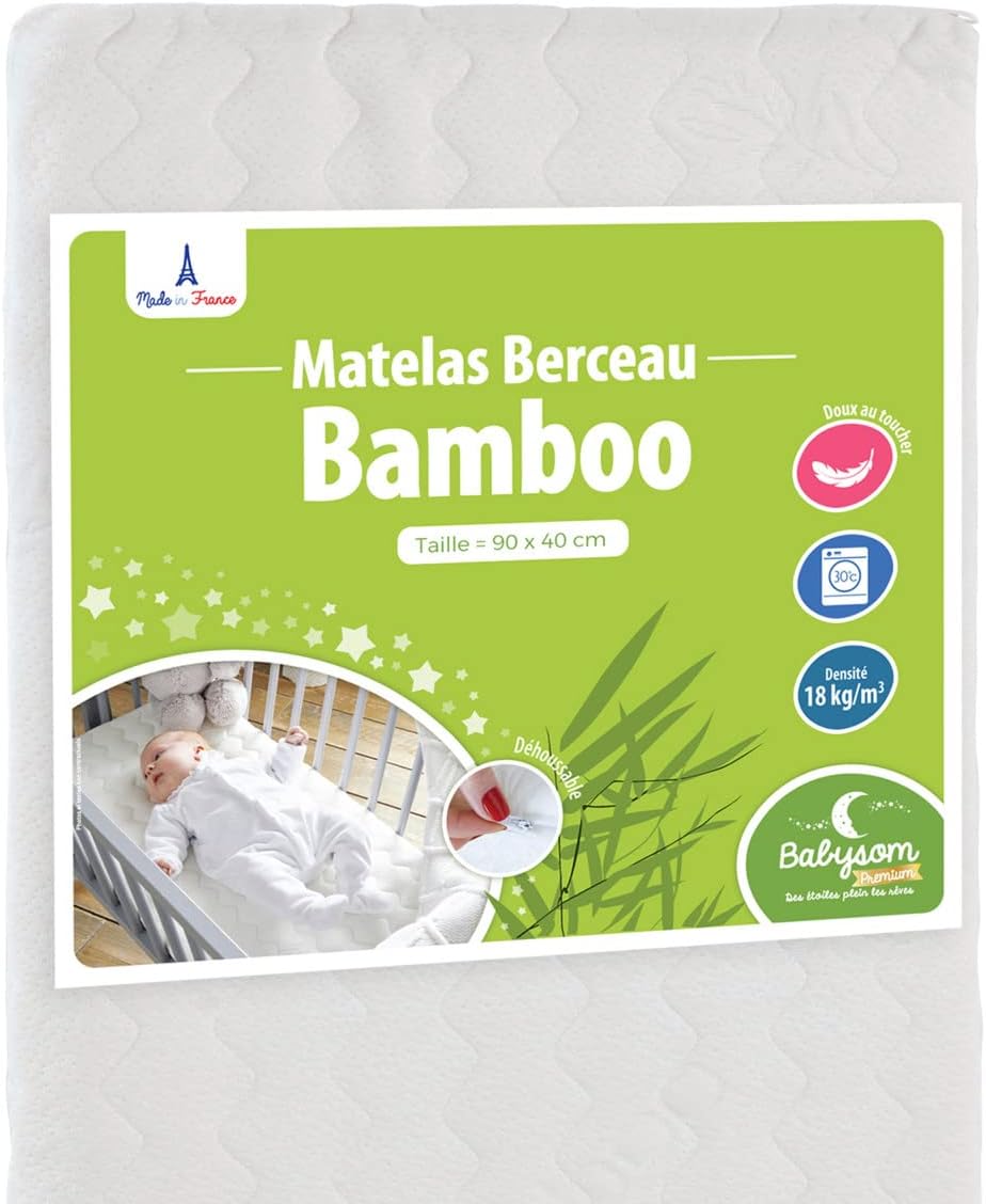 Matelas berceau cododo 60x120 cm (Lot de 1) 70x140 cm (Lot de 1) 90x40 cm (Lot de 1) 60x120 cm (Lot de 1)-70x140 cm (Lot de 1)-90x40 cm (Lot de 1)-