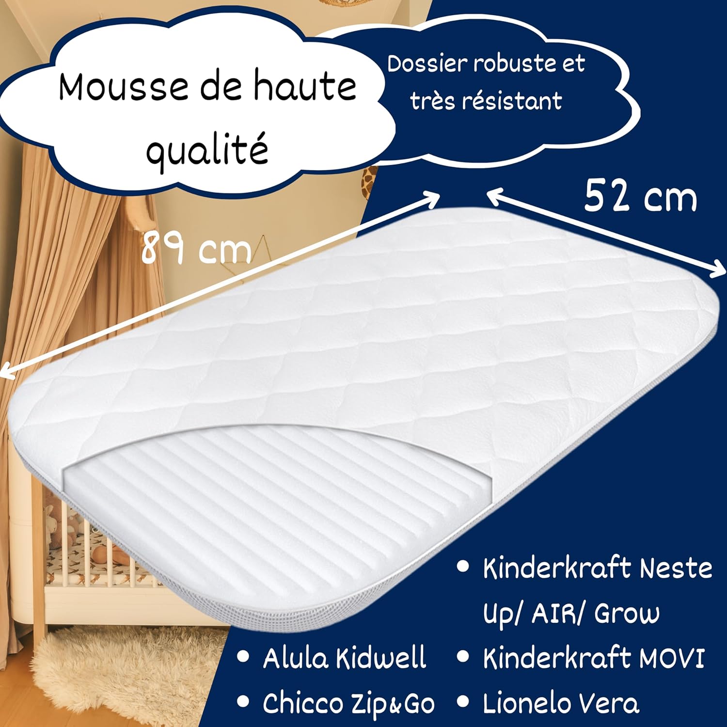 Matelas cododo 89x51 Default Title Default Title-