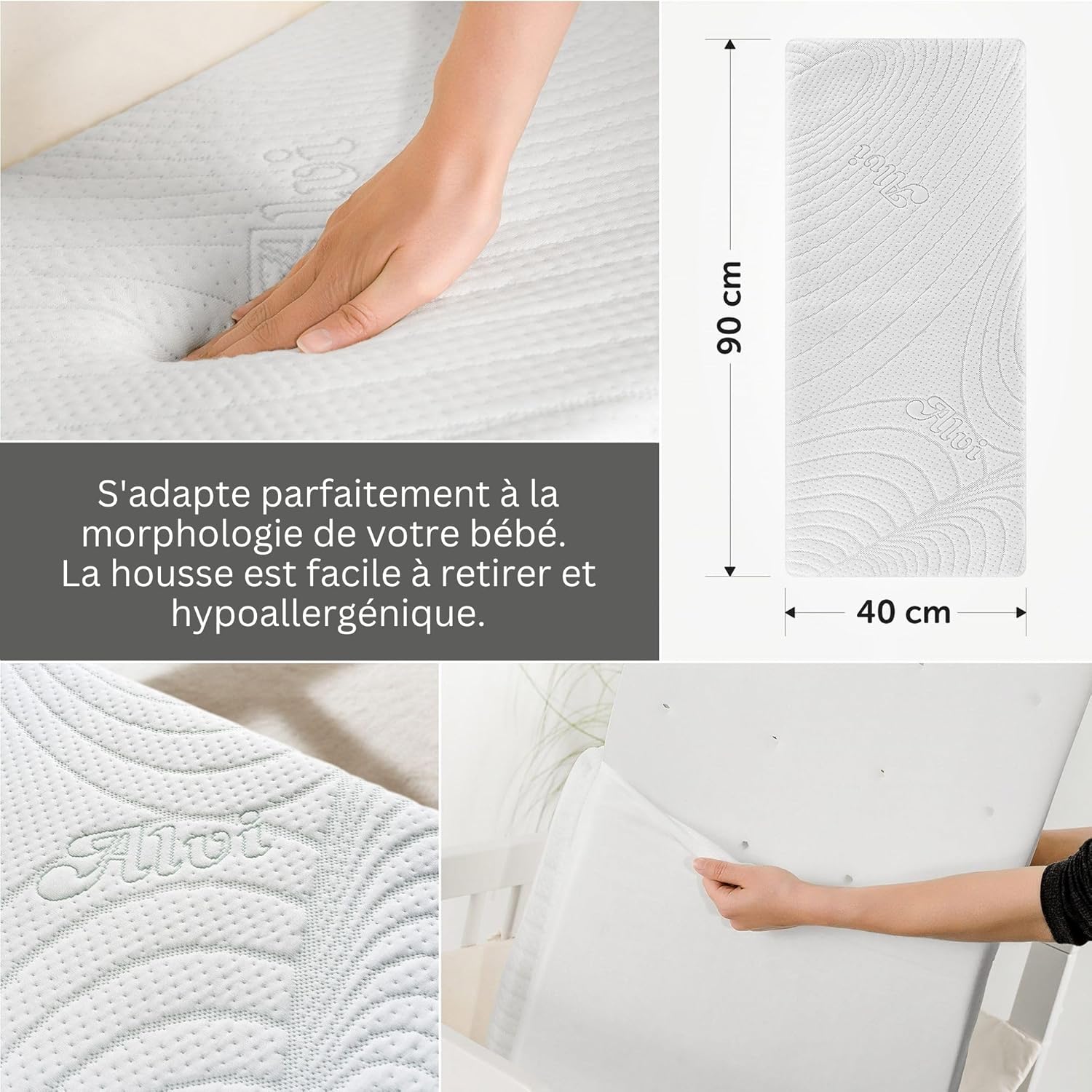 Matelas pour berceau cododo Default Title Default Title-