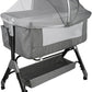 Berceau cododo bascule 113*66*84 Cm-gris 113*66*84 Cm-gris-