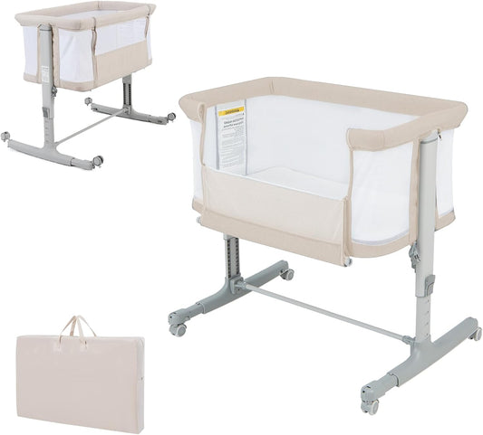 Berceau lit cododo Tissu Oxford / Beige Tissu Oxford / Beige-