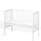 Cododo blanc et bois Blanc / Avec barrière en maille Blanc / Sans barrière en maille Blanc / Avec barrière en maille-Blanc / Sans barrière en maille-