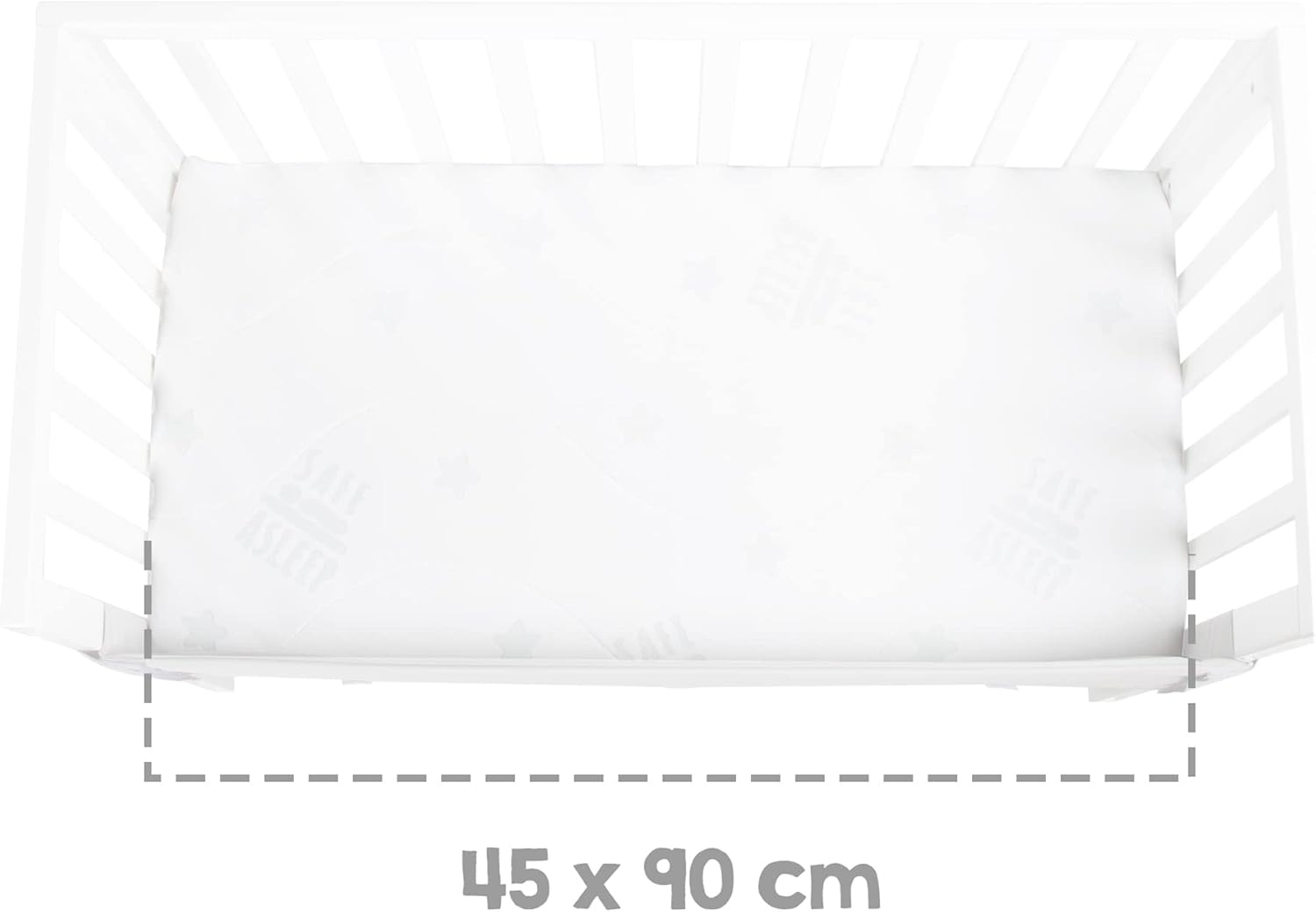Cododo blanc et bois Blanc / Avec barrière en maille Blanc / Sans barrière en maille Blanc / Avec barrière en maille-Blanc / Sans barrière en maille-