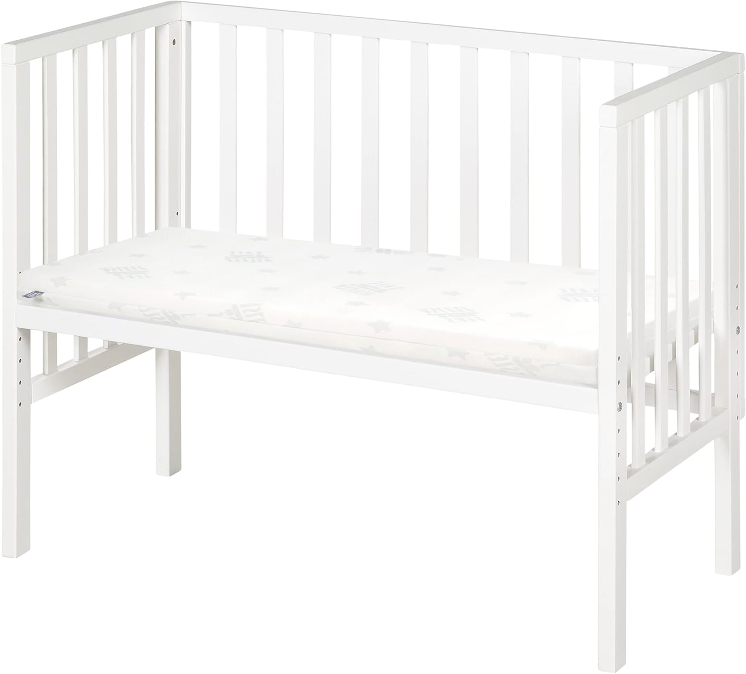 Cododo blanc et bois Blanc / Avec barrière en maille Blanc / Sans barrière en maille Blanc / Avec barrière en maille-Blanc / Sans barrière en maille-