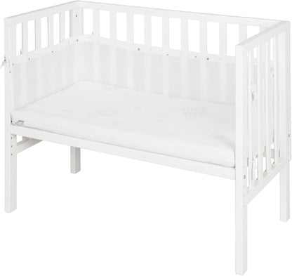 Cododo blanc et bois Blanc / Avec barrière en maille Blanc / Sans barrière en maille Blanc / Avec barrière en maille-Blanc / Sans barrière en maille-