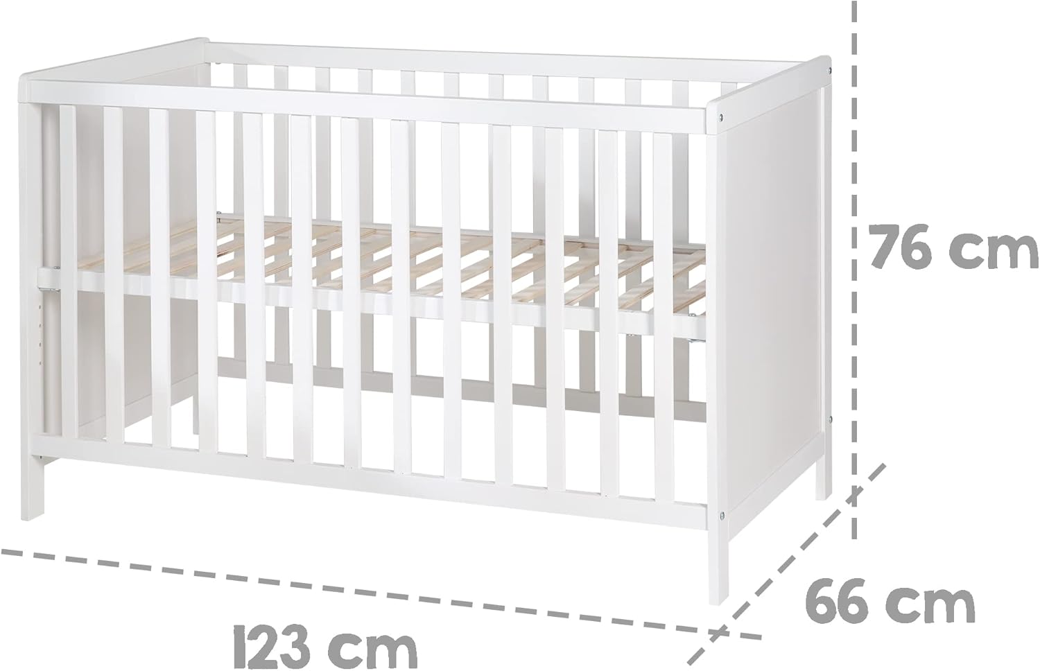 Cododo bois blanc Blanc / Lit + Matelas Blanc / Lit seul Blanc / Lit + Matelas-Blanc / Lit seul-