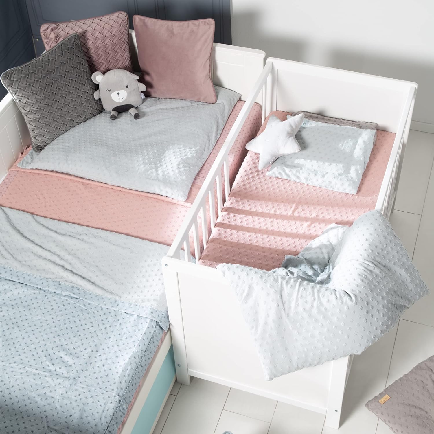 Cododo bois blanc Blanc / Lit + Matelas Blanc / Lit seul Blanc / Lit + Matelas-Blanc / Lit seul-
