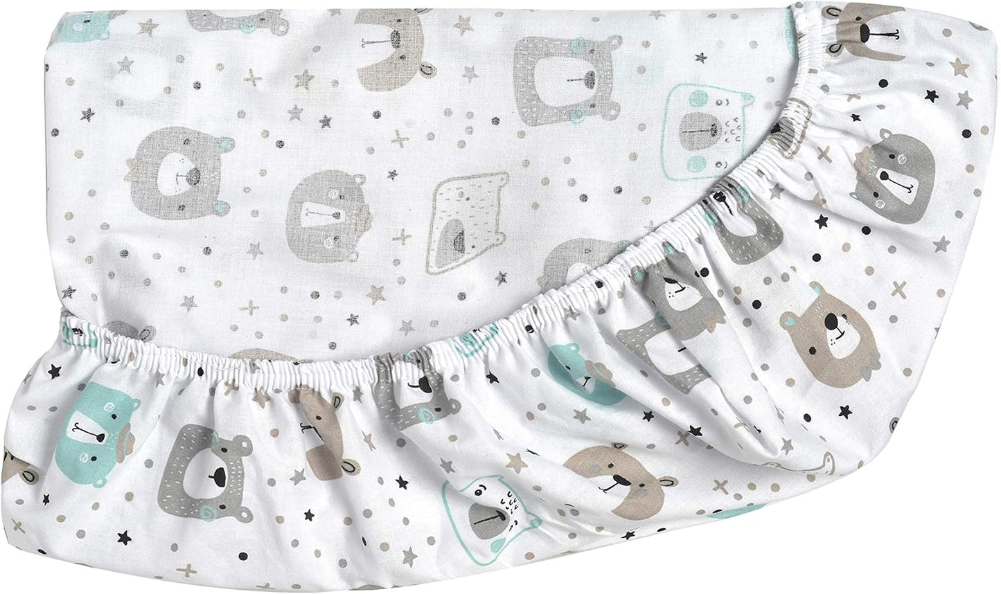 Drap housse 50x90 cododo 90x50 cm (Lot de 3) / Animal 90x50 cm (Lot de 3) / Cosmos 90x50 cm (Lot de 3) / Ourson 90x50 cm (Lot de 3) / Animal-90x50 cm (Lot de 3) / Cosmos-90x50 cm (Lot de 3) / Ourson-90x50 cm (Lot de 3) / Arc en ciel-