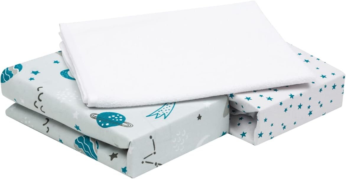 Drap housse 50x90 cododo 90x50 cm (Lot de 3) / Animal 90x50 cm (Lot de 3) / Cosmos 90x50 cm (Lot de 3) / Ourson 90x50 cm (Lot de 3) / Animal-90x50 cm (Lot de 3) / Cosmos-90x50 cm (Lot de 3) / Ourson-90x50 cm (Lot de 3) / Arc en ciel-