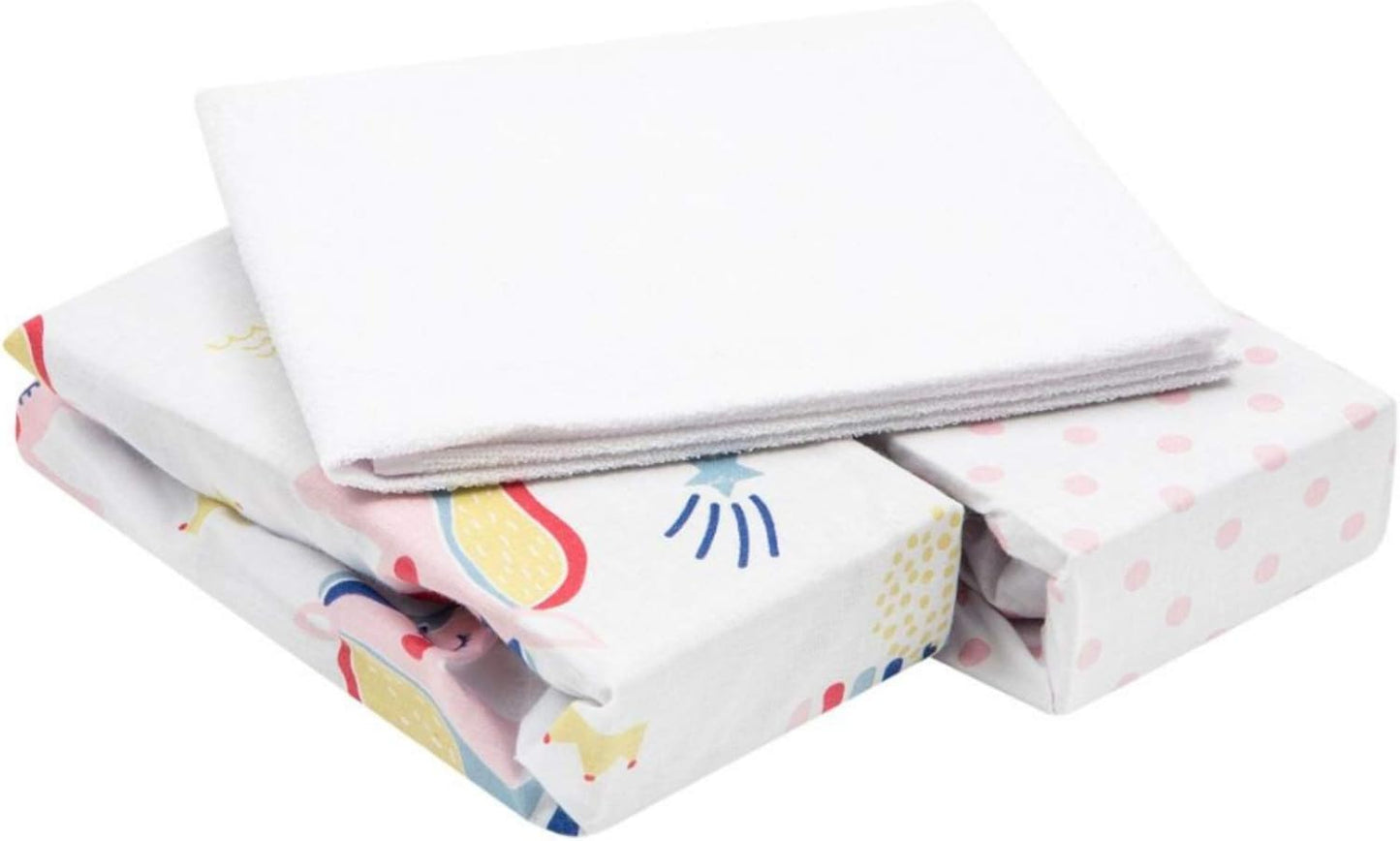 Drap housse 50x90 cododo 90x50 cm (Lot de 3) / Animal 90x50 cm (Lot de 3) / Cosmos 90x50 cm (Lot de 3) / Ourson 90x50 cm (Lot de 3) / Animal-90x50 cm (Lot de 3) / Cosmos-90x50 cm (Lot de 3) / Ourson-90x50 cm (Lot de 3) / Arc en ciel-