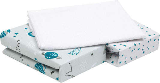 Drap housse 50x90 cododo 90x50 cm (Lot de 3) / Animal 90x50 cm (Lot de 3) / Cosmos 90x50 cm (Lot de 3) / Ourson 90x50 cm (Lot de 3) / Animal-90x50 cm (Lot de 3) / Cosmos-90x50 cm (Lot de 3) / Ourson-90x50 cm (Lot de 3) / Arc en ciel-