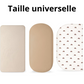 Drap housse cododo 50 x 90 Arc-en-ciel Marron Clair Arc-en-ciel-Marron Clair-
