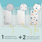 Drap housse cododo 86x50 Lot de 3 : 86 x 50 cm / Hiboux Gris Lot de 3 : 86 x 50 cm / Ours en Peluche Lot de 3 : 86 x 50 cm / Safari Blanc Lot de 3 : 86 x 50 cm / Hiboux Gris-Lot de 3 : 86 x 50 cm / Ours en Peluche-Lot de 3 : 86 x 50 cm / Safari Blanc-Lot de 3 : 86 x 50 cm / Étoiles Blanches-Lot de 3 : 86 x 50 cm / Étoiles Blanches Grises-