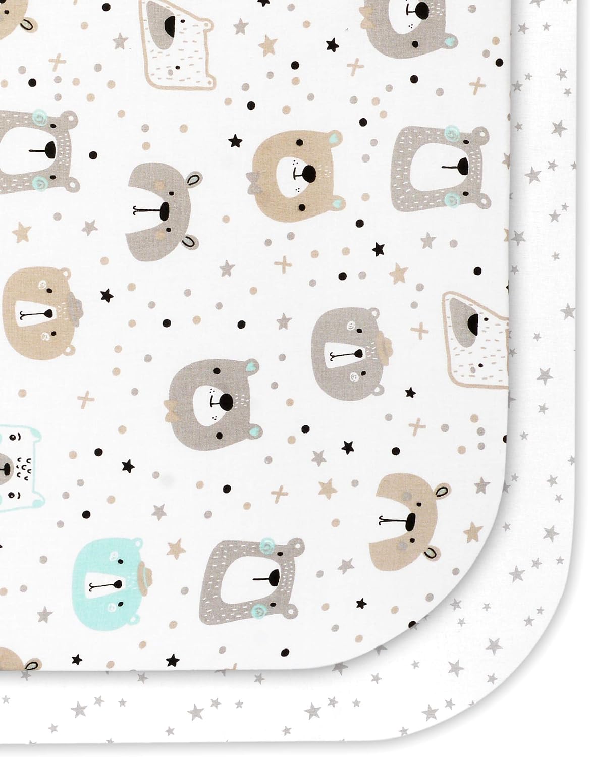 Drap housse cododo 89x52 89x52 cm (Lot de 2) / Animaux 89x52 cm (Lot de 2) / Cosmos 89x52 cm (Lot de 2) / Ourson 89x52 cm (Lot de 2) / Animaux-89x52 cm (Lot de 2) / Cosmos-89x52 cm (Lot de 2) / Ourson-89x52 cm (Lot de 2) / Arc en ciel-