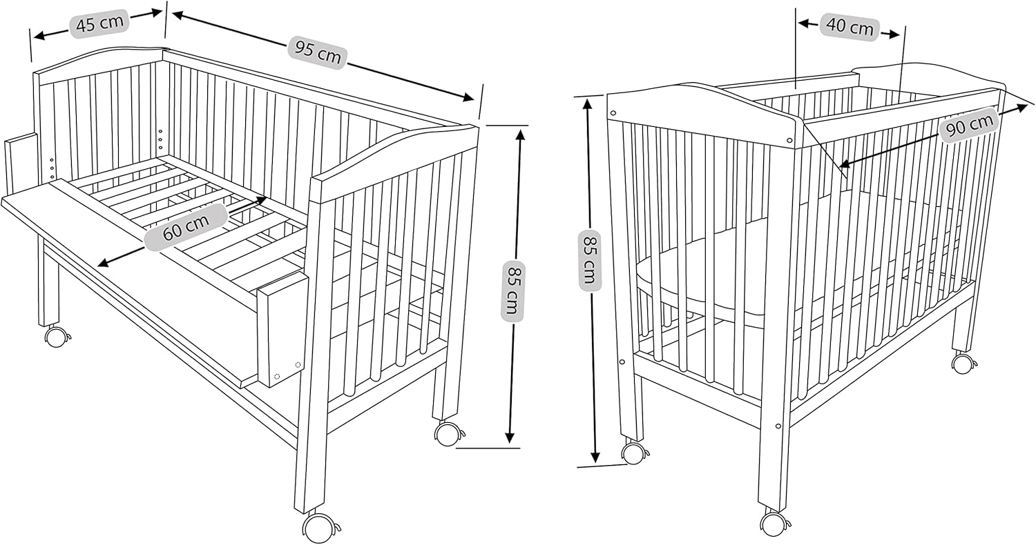 Lit cododo en bois Non Traité Non Traité-