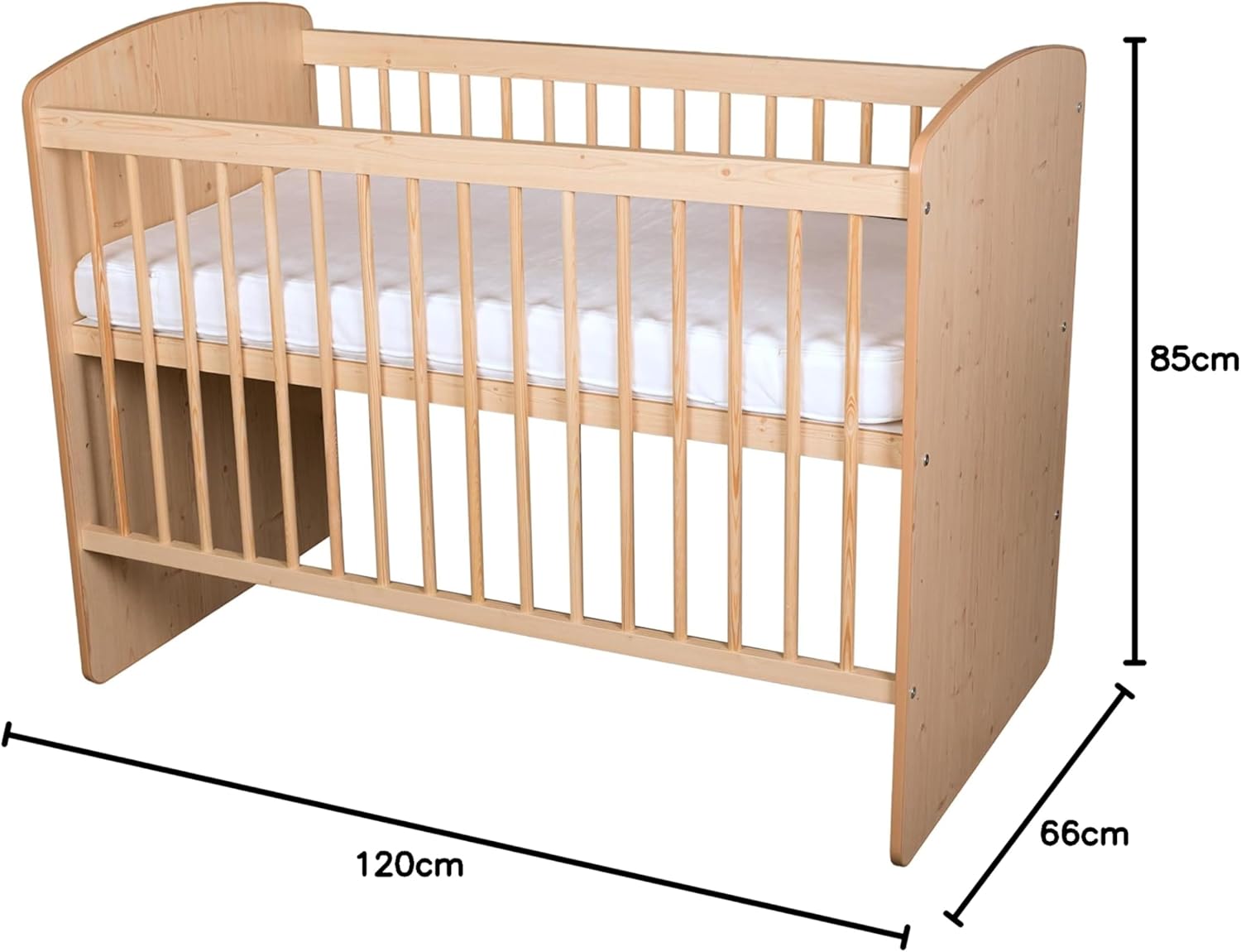 Lit en bois cododo Default Title Default Title-