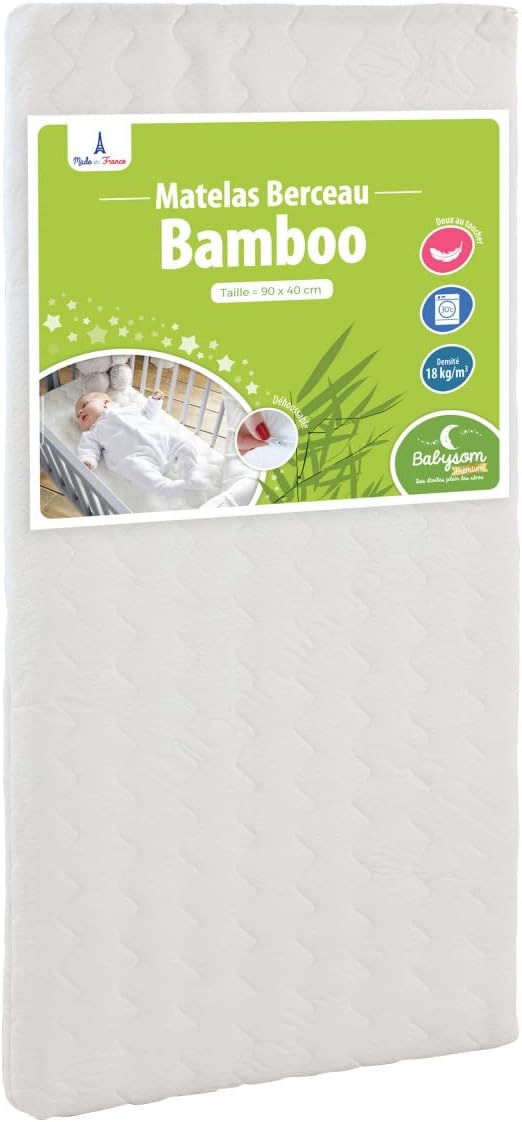 Matelas berceau cododo 60x120 cm (Lot de 1) 70x140 cm (Lot de 1) 90x40 cm (Lot de 1) 60x120 cm (Lot de 1)-70x140 cm (Lot de 1)-90x40 cm (Lot de 1)-